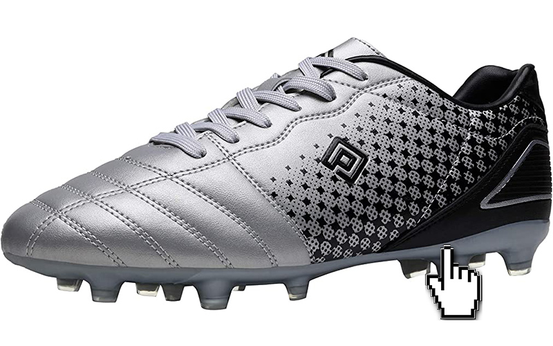 synthetic leather kickball cleats