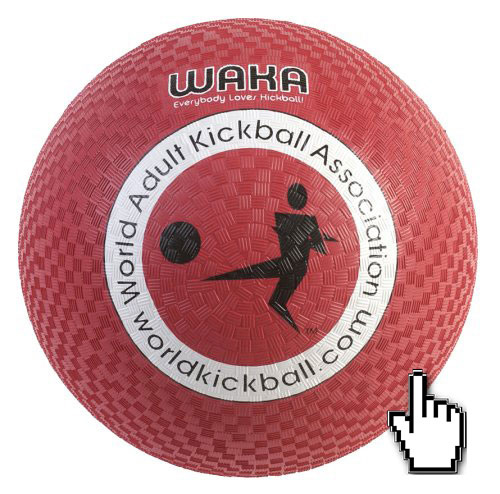 official Waka kickball ball for adults